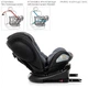 АВТОКРЕСЛО ME 1045 EVOLUTION 360 ROYAL DARK GRAY EL CAMINO вес ребенка: 0-36 кг - изображение 3