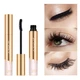 Тушь для ресниц удлиняющая, объемная и подкручивающая O.TWO.O Gold Mascara, черный цвет, 10 г. - изображение 1