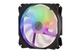Корпусний вентилятор 2E GAMING AIR COOL (ACF120PA-ARGB ), 120мм, 2510-4PIN + 5V 3PIN RGB, білі лопаті, чорна рамка - изображение 2