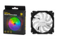 Корпусний вентилятор 2E GAMING AIR COOL (ACF120PA-ARGB ), 120мм, 2510-4PIN + 5V 3PIN RGB, білі лопаті, чорна рамка - изображение 5