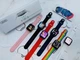 Z32 Pro Pink + Multicolored Smart Watch Series 6 Умные смарт часы голосовой вызов, температура тела , 2 ремешка в комплекте - изображение 3