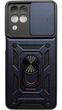 Чохол Camshield з кільцем-підставкою на Samsung Galaxy M53 синій - зображення 1