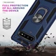 Чехол Shield для Samsung Galaxy S10 Plus / G975 бампер противоударный с подставкой Dark-Blue - изображение 5