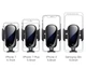 Автомобильный держатель телефона для вентиляционной решетки Baseus Future Gravity Car Mount Black (SUYL-WL01) - изображение 5