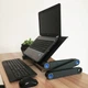 Столик трансформер с вентилятором для ноутбука набор с USB лампой Laptop Table T8 - изображение 4