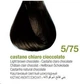 Краска для волос Bbcos Keratin Color 5/75 каштановый светлый шоколадный 100 мл (8051566445769) - изображение 2
