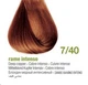 Фарба для волосся Bbcos Keratin Color 7/40 Мідний інтенсивний 100 мл (8051566443413) - зображення 2