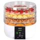 Сушарка для овочів і фруктів м'яса риби електрична Zelmer ZFD 1005 520 Вт 4 секції РК дисплей таймер автовимкнення дегідратор біла - зображення 1
