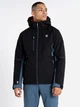 Горнолыжная куртка мужская Dare 2b Remit Jacket DMP527-Y36 S Черная с синим (5059404805860) - изображение 1