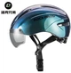 Вело шолом RockBros WT-018 із затемненими окулярами 57-62 см 655592237 Фіолет L/XL - зображення 11