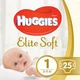 Подгузники Huggies Elite Soft 1 3-5 кг 25 шт Conv (5029053578040) - изображение 1