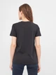 Футболка хлопковая женская Levi`s Perfect Tee 39185-0008 XXS Черная (5400599189714) - изображение 2