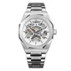 Наручные часы AlexMosh мужские Gusto Skeleton Silver-White (2) - изображение 1