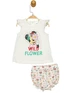 Сарафан с трусиками Minni Mouse 80-86 см (12-18 мес) Disney MN17338 Белый 8691109876379 - изображение 1