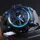 Наручний годинник Skmei 1155 Black Blue - изображение 2