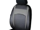 Авточехлы с эко кожы для MITSUBISHI Colt 2004>2012 Pok-ter Desing Leather с серой вставкой - изображение 2