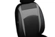 Авточехлы с эко кожы для MITSUBISHI Colt 2004>2012 Pok-ter Desing Leather с серой вставкой - изображение 6