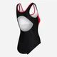 Купальник слитный женский Aqua Speed Kate 413-16 44 (2XL) Черный/Красный (5908217632791) - изображение 5