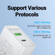 Зарядний пристрій Vention USB Type C + QC4.0 (18-20W) White (FBBW0-EU) - зображення 3