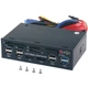 Многофункциональная 5,25" передняя панель для ПК Addap 525E | косичка USB 2.0, USB 3.0, TF/SD/CF/M2/MMC/MS Card, SATA, ESATA, 3.5мм - изображение 4