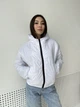 Жіноча демісезонна куртка з капюшоном ДО&30 ML XS - S ( 42 -44 ) Білий ( 30 - 02 ) - зображення 1