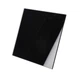 Панель для вытяжных вентиляторов и решетки AirRoxy BLACK Glass dRim 100/125 стекляная черная глянцевая 01-172 - изображение 1