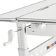 Функциональная парта-трансформер Fundesk Fiore 1200х600х520-760 мм Grey (1501453134) - изображение 7