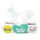 Дитячі Вологі Серветки Pampers Sensitive 4х52 шт для ніжної та чутливої ​​шкіри Maxi 208 штук м'які без спирту - зображення 2