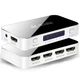 HDMI комутатор свитч на 4 порти Addap HVS-06 чотирьохнаправлений відео переключатель 4К сірий (7808) - зображення 1