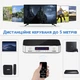 HDMI комутатор свитч на 4 порти Addap HVS-06 чотирьохнаправлений відео переключатель 4К сірий (7808) - зображення 8