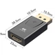 Відеоадаптер для передачі відео та аудіо з DisplayPort на HDMI OEM DP2HDMI-02, перехідник для ПК, ноутбука, монітора, 4K - зображення 5