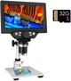 Цифровий мікроскоп на штативі GAOSUO G1200HD, з 7" LCD екраном і підсвічуванням, збільшення до 1200X, живлення від мережі - зображення 3