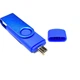 Флешка Jaster двухсторонняя 64GB OTG USB 2.0 microUSB синий - изображение 4