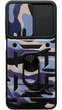 Чехол Camo c кольцом-подставкой на Samsung Galaxy A33 фиолетовый - изображение 2