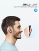 Бездротові Bluetooth навушники TWS BX15 із зарядним кейсом, сенсорами керування та індикатором заряду Чорний - зображення 15