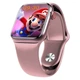 Cмарт-годинник Smart Watch Series 6 M26 PLUS спортивні з мікрофоном тонометром IP67 Aluminium 44mm Рожевий - зображення 3