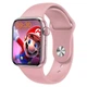 Cмарт-годинник Smart Watch Series 6 M26 PLUS спортивні з мікрофоном тонометром IP67 Aluminium 44mm Рожевий - зображення 5