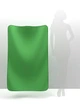 Полотенце из микрофибры для спорта и туризма 80*160 см EMMER Green, XL - изображение 2