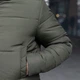 Длинная куртка с капюшоном Pobedov L Хаки К-771 - изображение 6