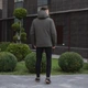 Стеганая куртка с капюшоном Pobedov 2XL Хаки К-764 - изображение 6