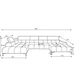 Кутовий диван Plaza XL Wersal 385x99x216 (PLAZA_XL_LEWY) 165611 - изображение 2