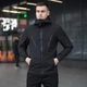 Демисезонная куртка Pobedov M Черная К-774 - изображение 5