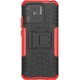 Чехол Armor для Xiaomi Redmi 10C бампер противоударный с подставкой Red - изображение 5