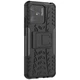 Чехол Armor для Xiaomi Redmi 10C бампер противоударный с подставкой Black - изображение 4