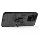 Чехол Iron Ring для Xiaomi Redmi 10C бронированный бампер с подставкой Black - изображение 2