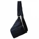 Мужская сумка Cross Body 4634 Мессенджер антивор на плечо рюкзак слинг Чёрная (0609ОК) - изображение 4