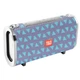 Портативная Bluetooth колонка TG-123 C РЕМНЕМ на плечо + FM радио (флешка, блютуз) BLUE-GREY - изображение 3