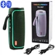 Качественная портативная Bluetooth колонка TG-287 DARK GREEN с цветомузыкой (радио,флешка,блютуз) - изображение 2