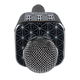 Беспроводной Bluetooth детский микрофон для караоке блютуз колонка Wster WS-1688 микрофон для пения, Черный - изображение 2