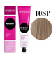 Стойкая крем-краска Matrix Socolor beauty 10SP Очень очень светлый блондин серебристо-жемчужный 90 мл - изображение 1